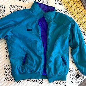 Vintage Colombia Reversible Down Jacket